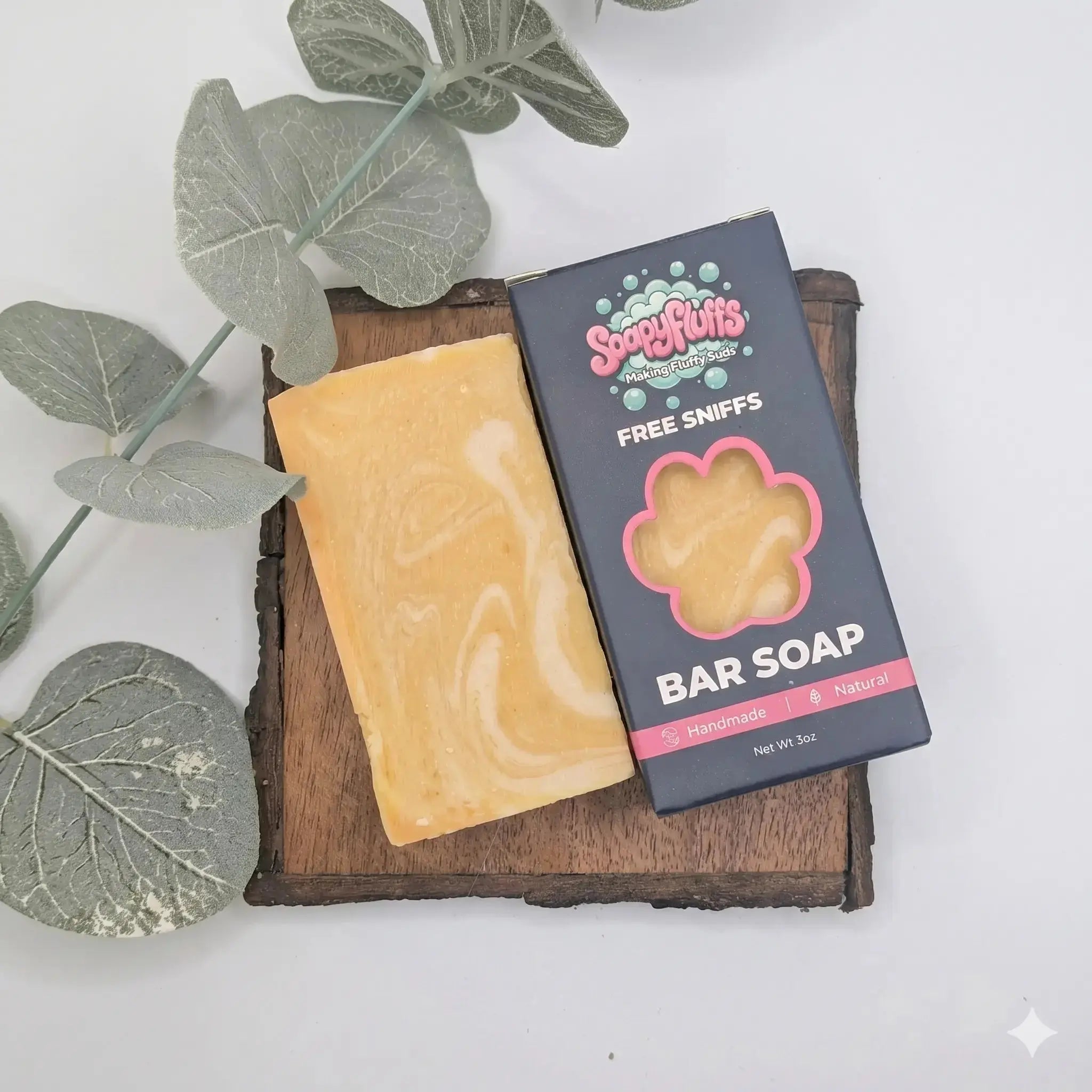 Orange Soda Pop Artisan Soap – Vanilla, Citrus & Tallow Bar