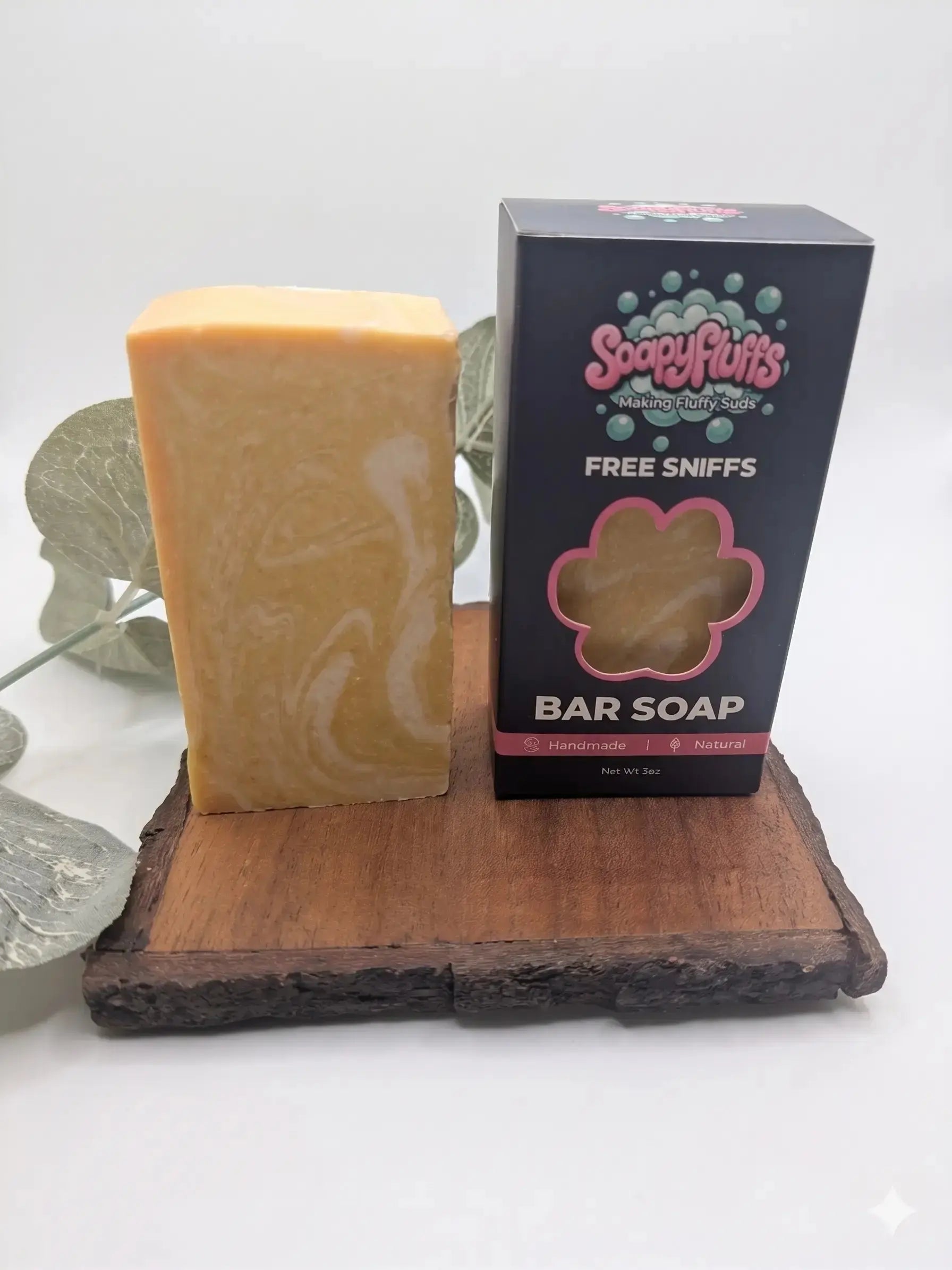 Orange Soda Pop Artisan Soap – Vanilla, Citrus & Tallow Bar