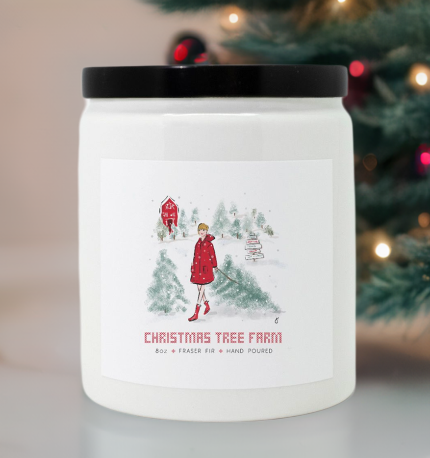 Taylor Swift Christmas Tree Farm Candle