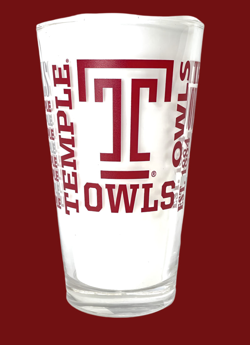 Logo Brands - Temple Owls Spirit Pint