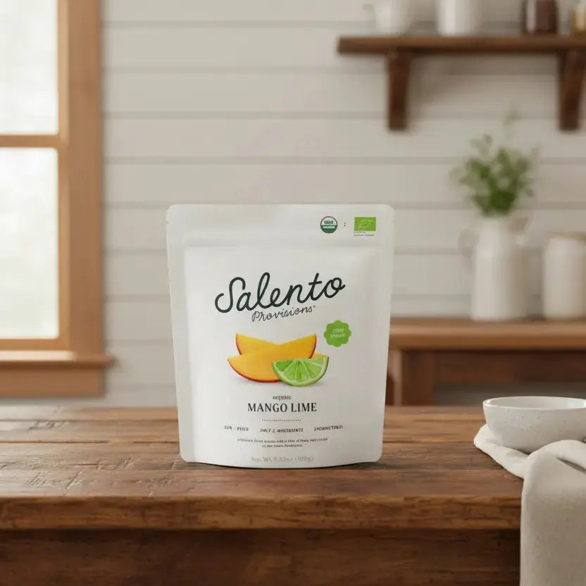 Organic Mango Lime Strips - Salento Provisions