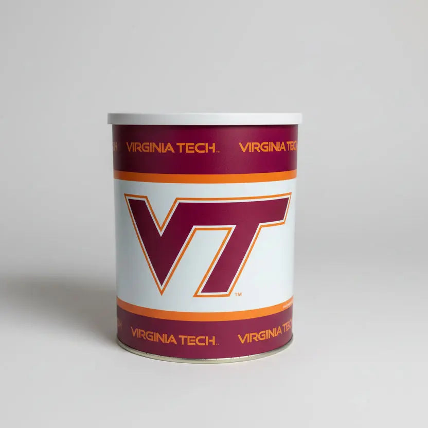 Virginia Tech Hokies Gift Tin Basket - Officially Licensed NCAA from WinCraft
