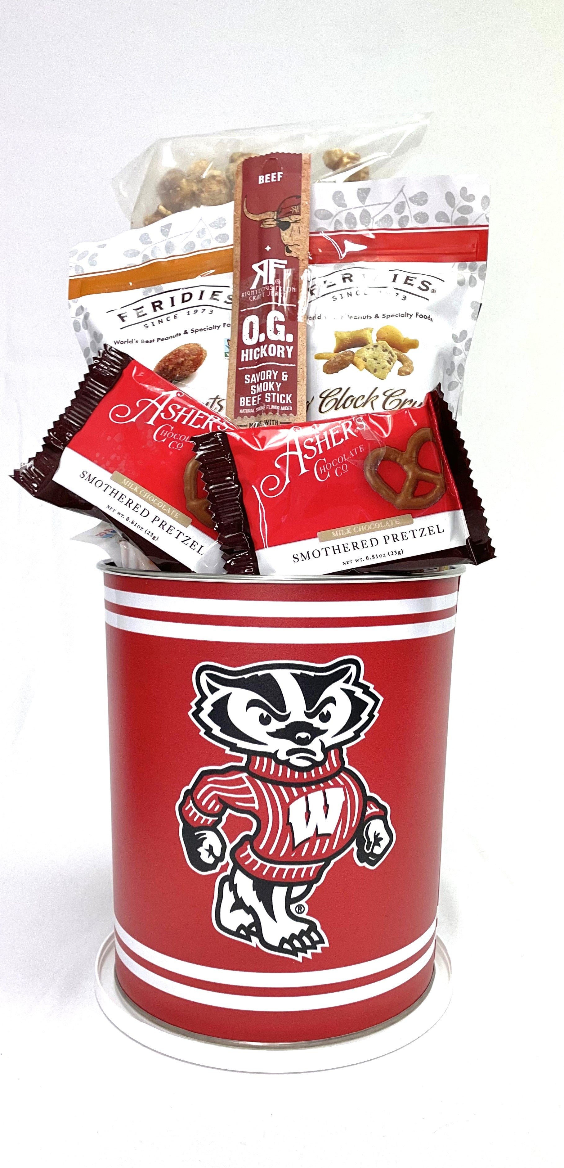 Wisconsin Badgers Gift Basket