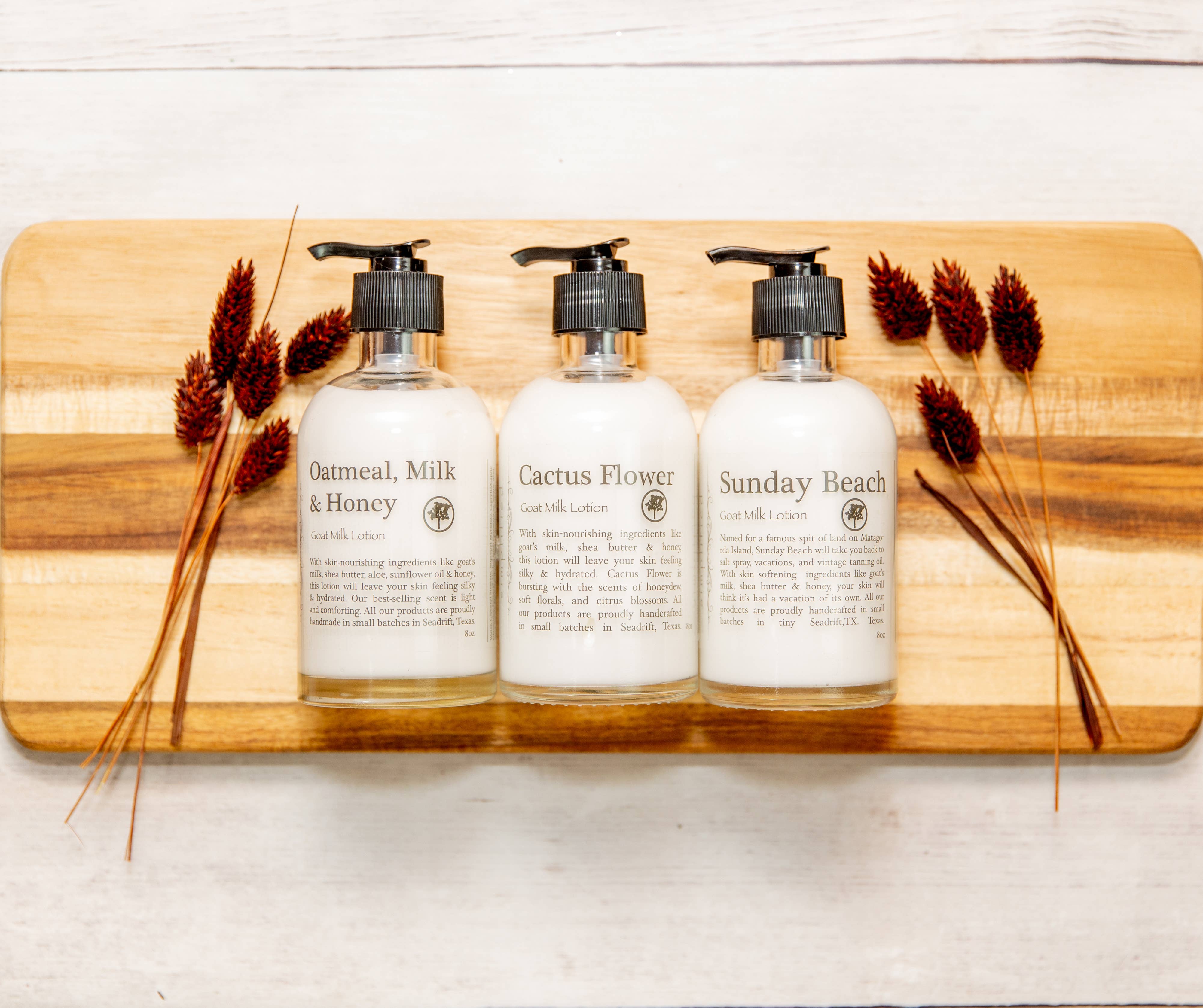 Simplified Soap Goat Milk Lotion - 8oz Natural Moisturizer with Honey & Shea Butter