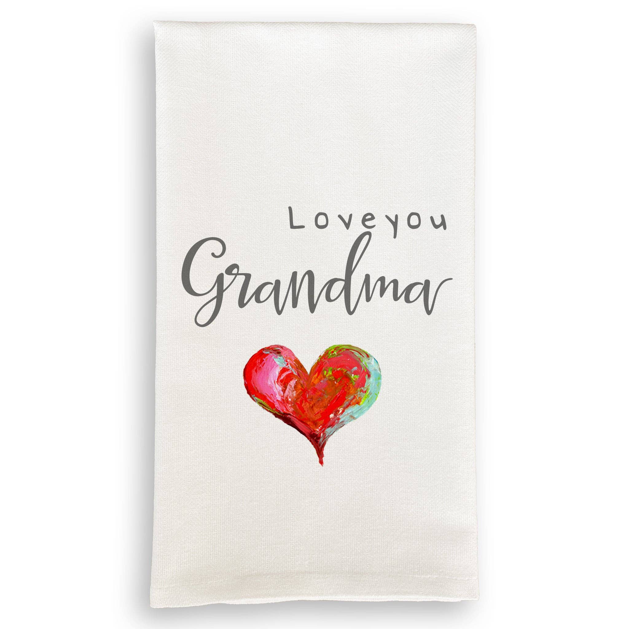 French Graffiti - Love You Grandma: Dishtowel