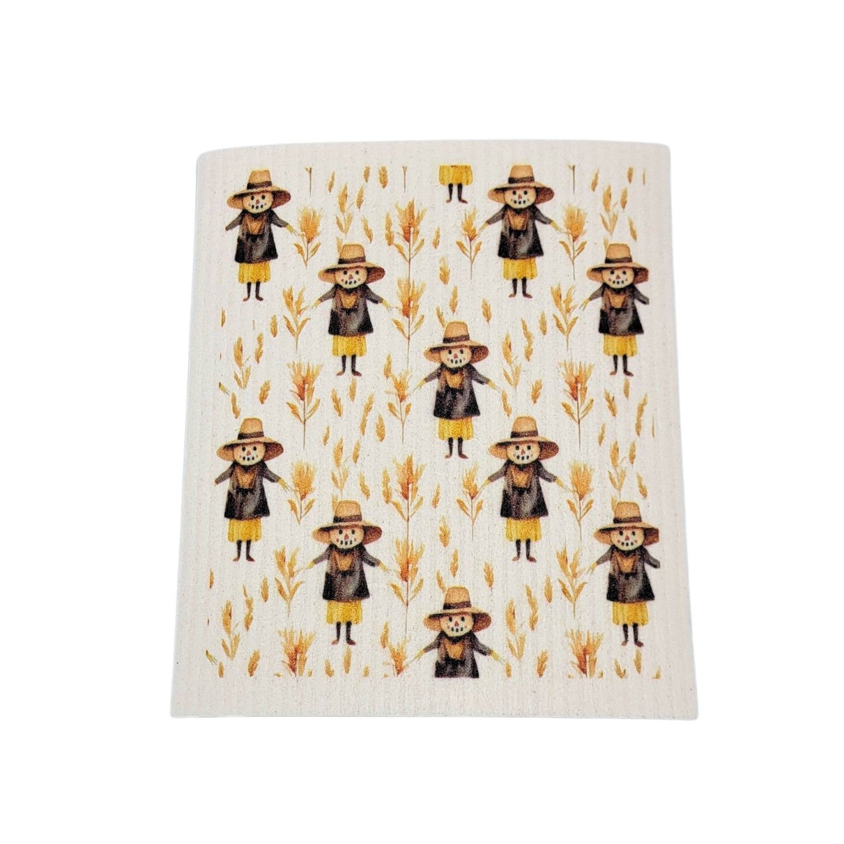 Driftless Studios - Fall Scarecrow Swedish Dish Cloths - Swedish Dishcloth