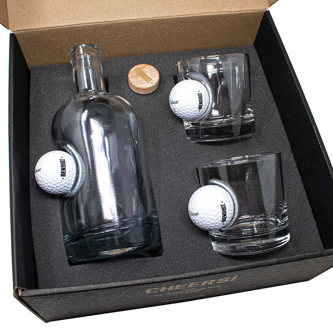 BenShot  - Golf Ball Glasses  - Holiday Gift Idea