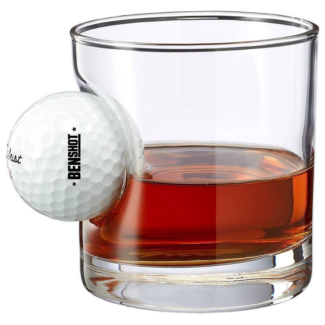 BenShot  - Golf Ball Glasses  - Holiday Gift Idea