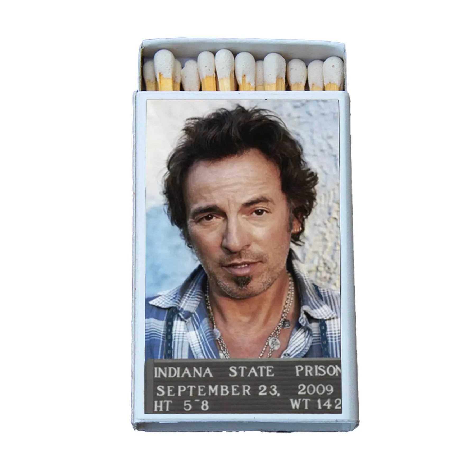 Most Amazing - Celebrity Mugshot Matchbox • Candle Acc • Matches