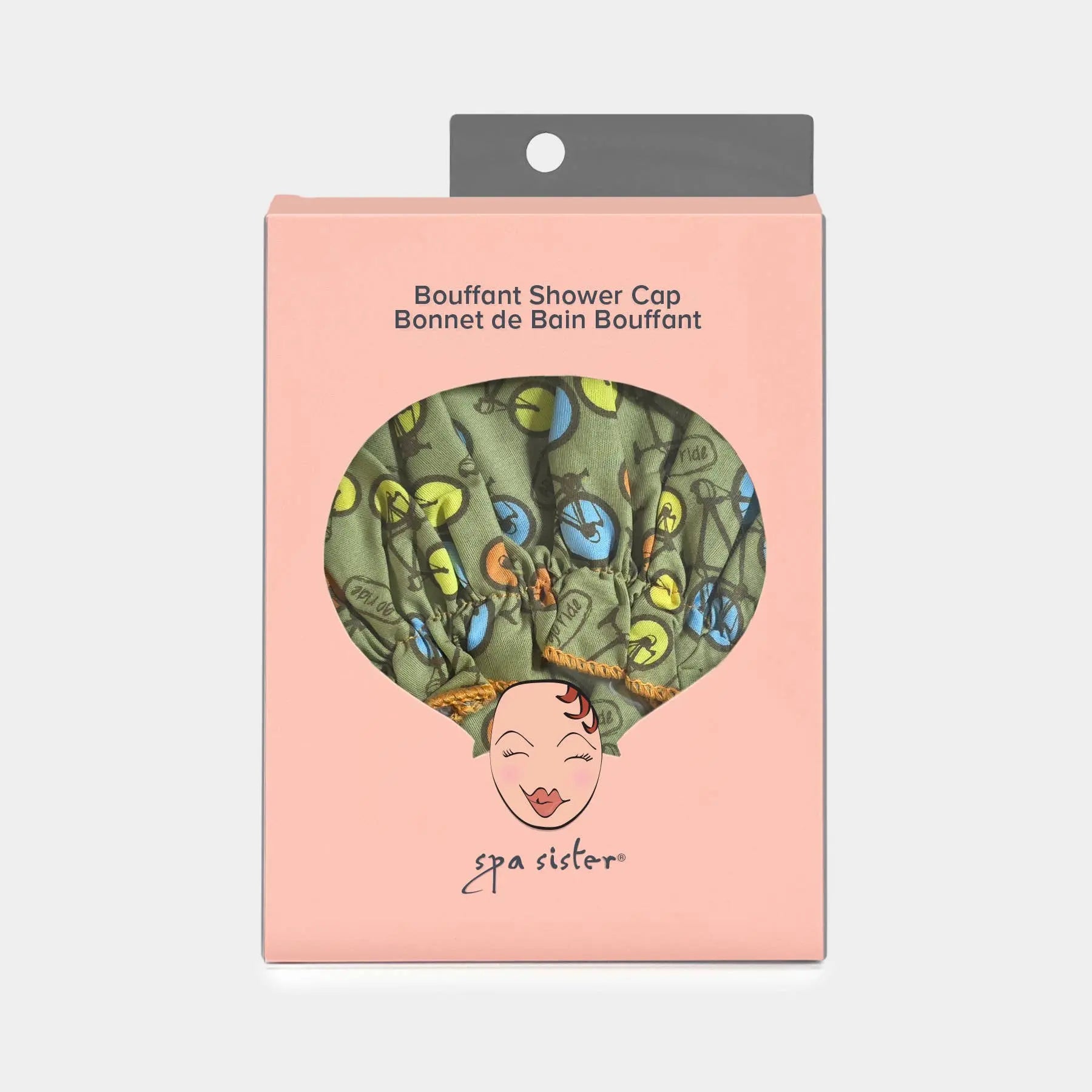 Fashionable Bouffant Shower Cap - Waterproof Hair Protection