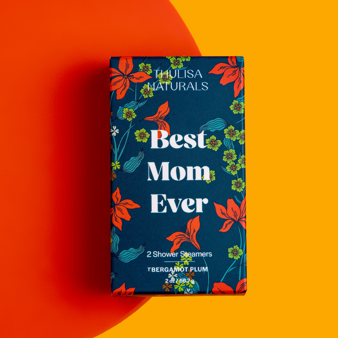 Thulisa Naturals | Bath + Body - Mothers Day 💗 Best Mom Shower Steamers | Bergamot Plum 🆕