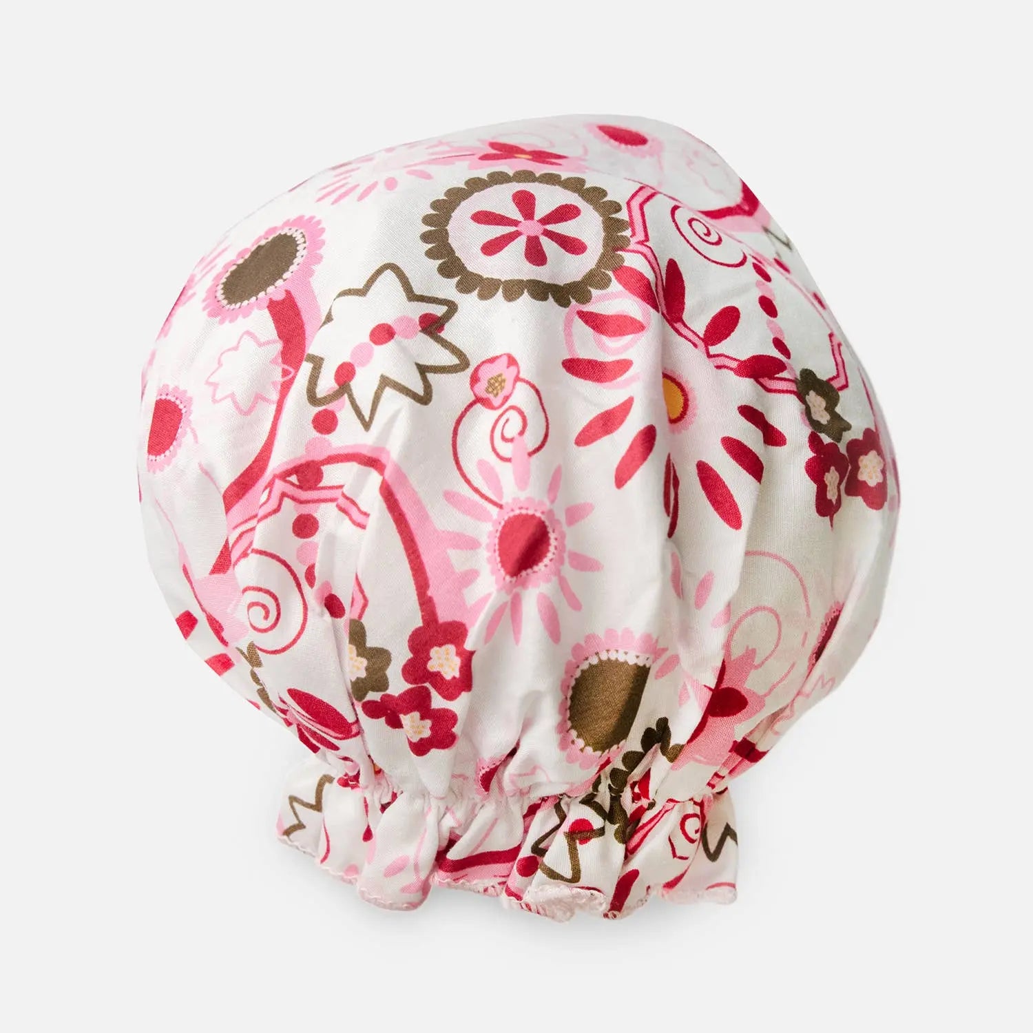 Fashionable Bouffant Shower Cap - Waterproof Hair Protection