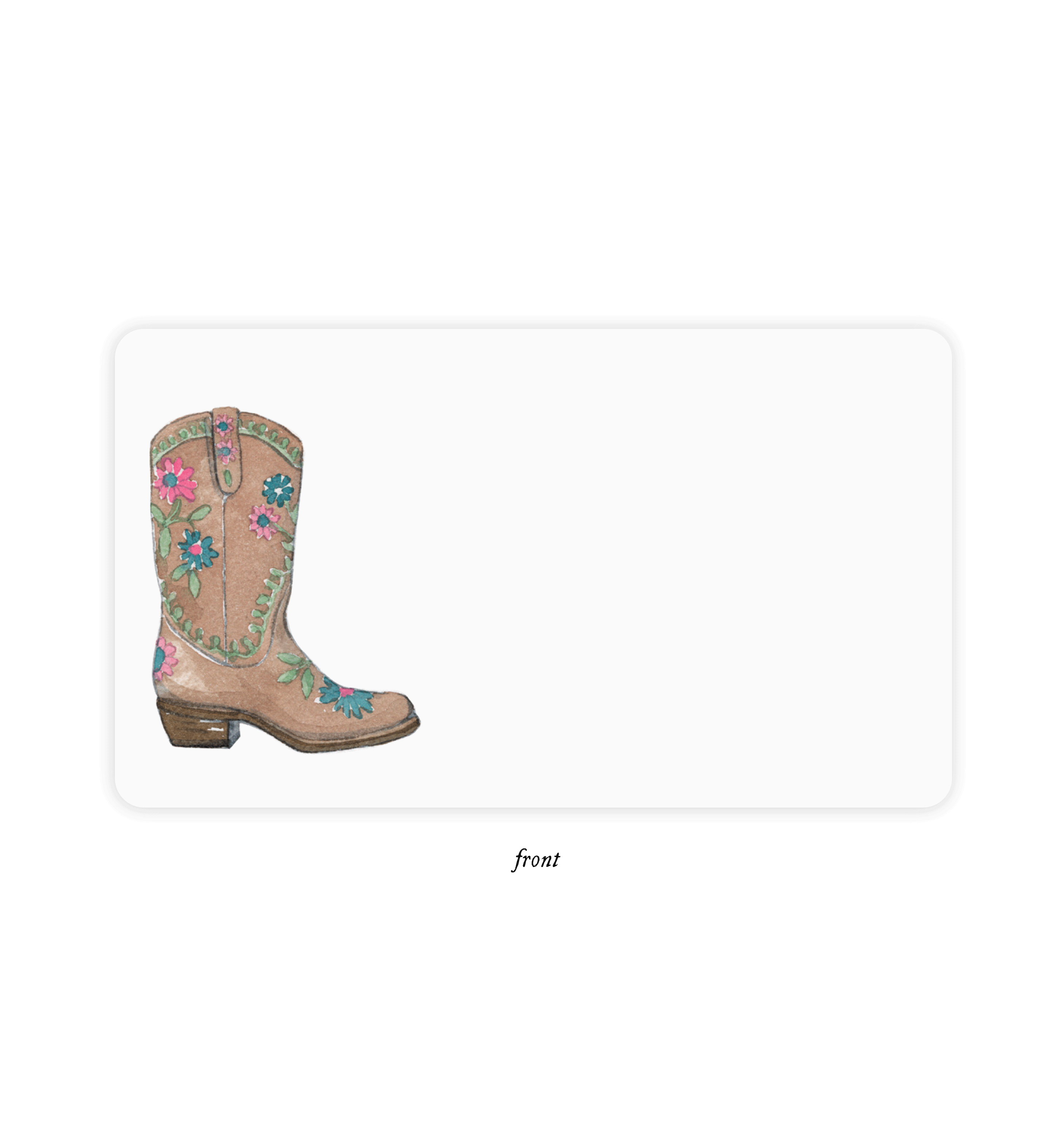 E. Frances Paper - Cowboy Boot Little Notes® – Made In USA