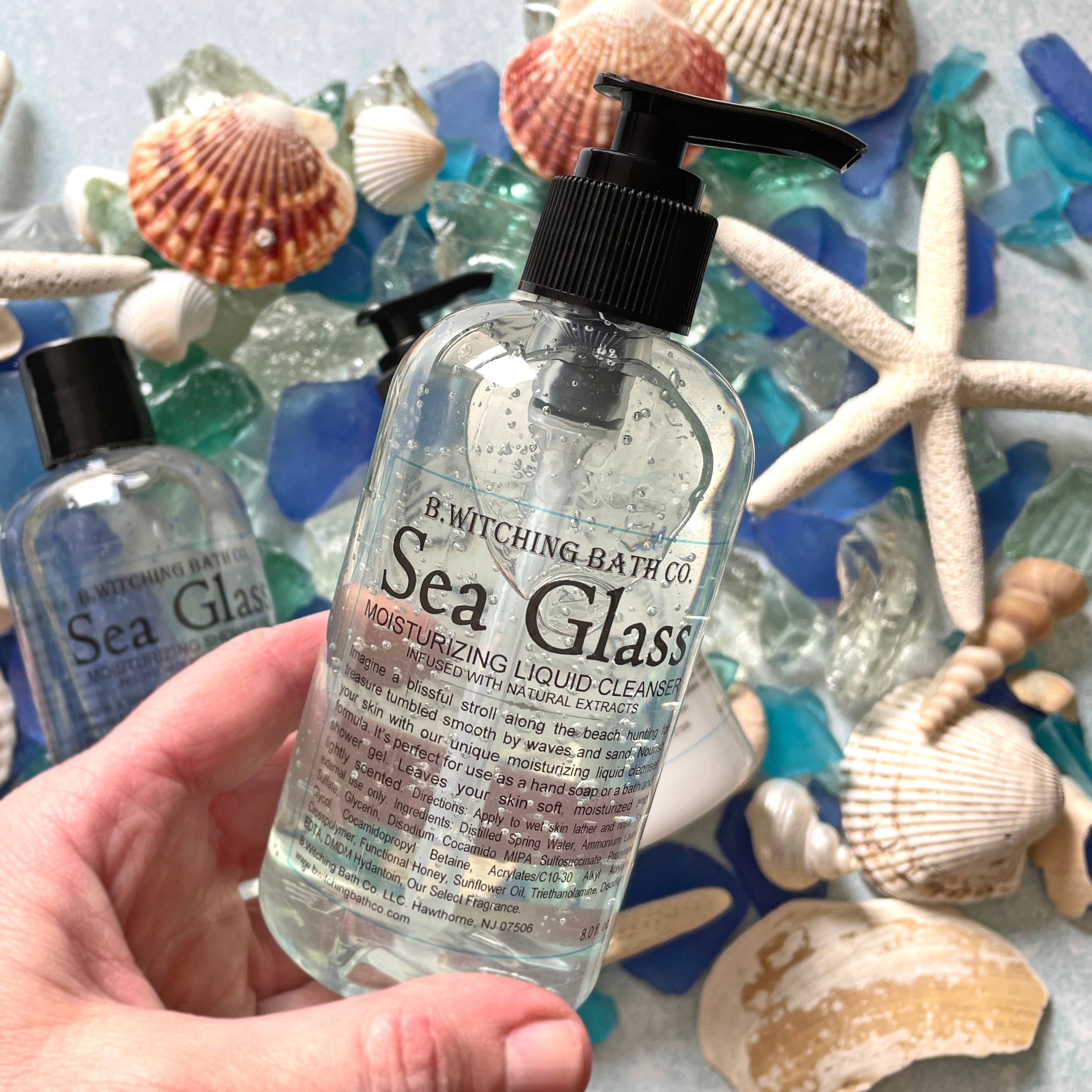 Sea Glass Moisturizing Liquid Cleansers 8oz.