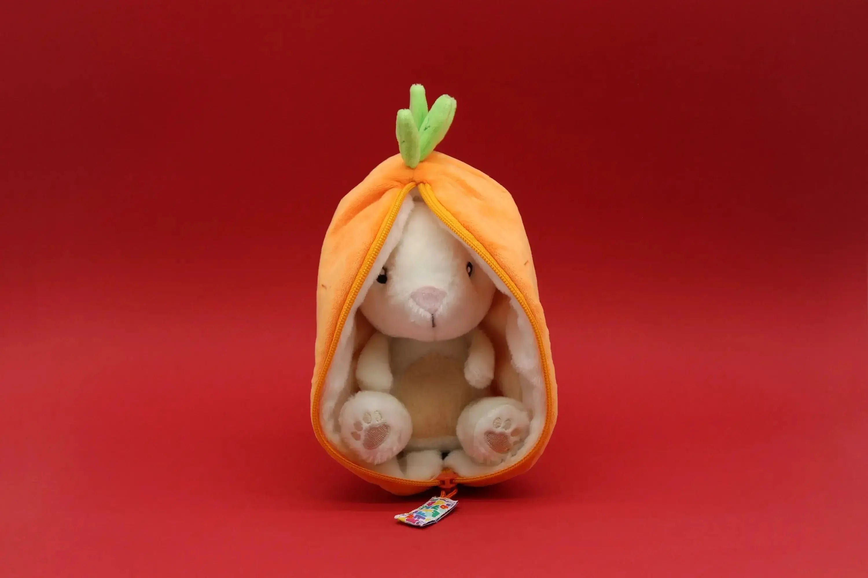 Gadget Rabbit Flipetz 2-in-1 Carrot to Detective Bunny Plush