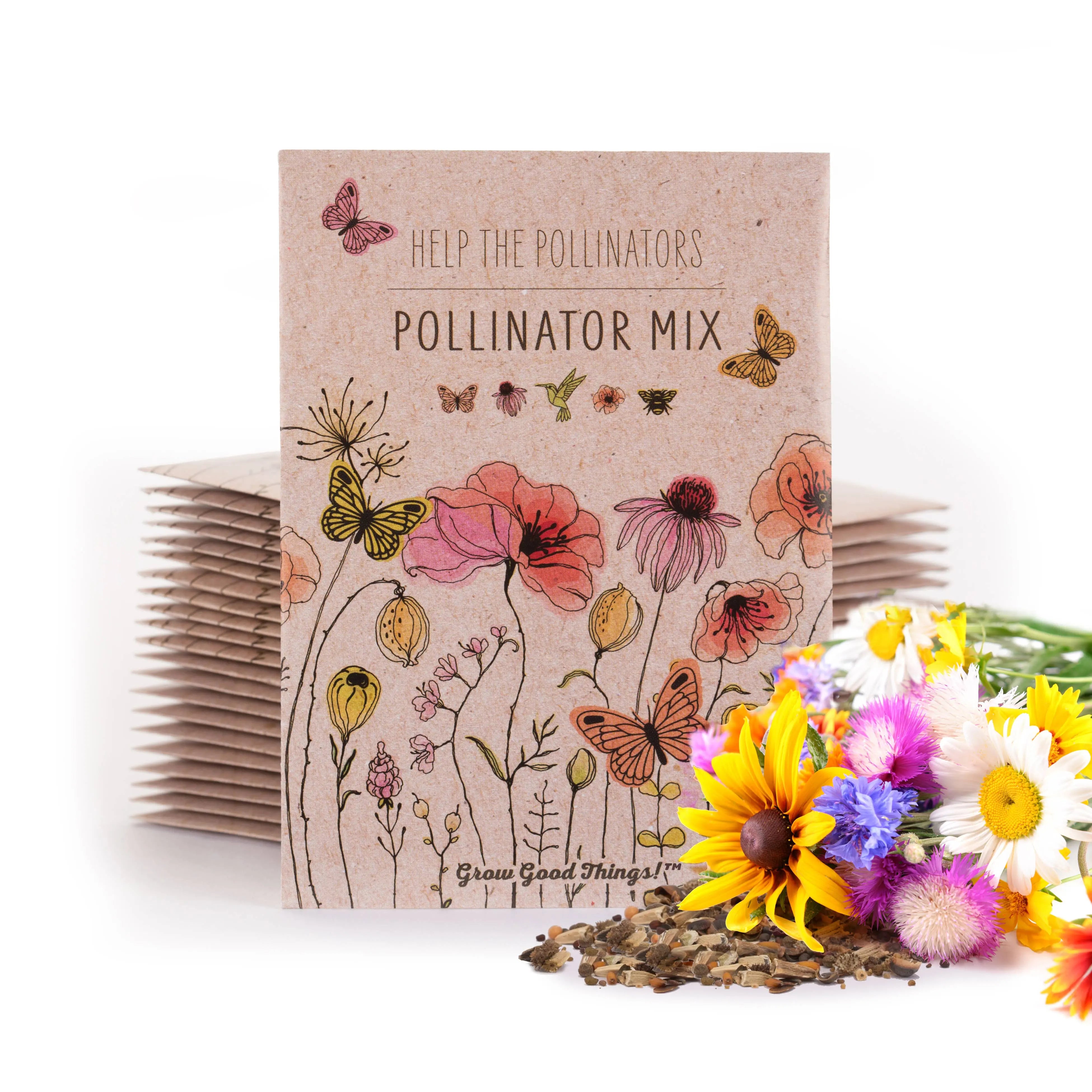 wildflower seed favours Pollinator Butterfly