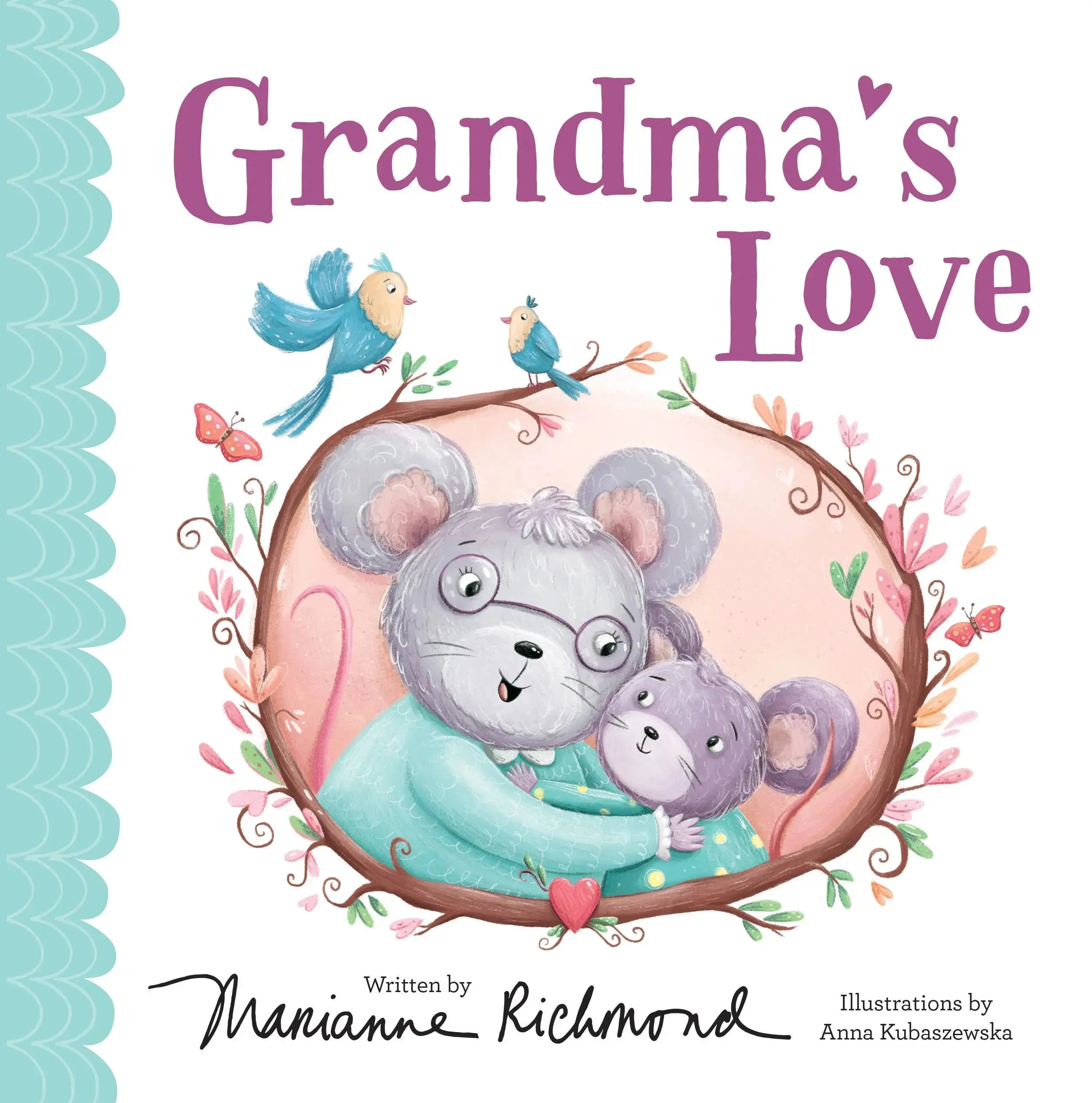 Grandma's Love Baby Board Book - Gift for Grandma & Grandchildren