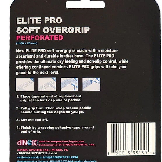 DINGK - Elite Pro Soft Overgrip Paddle Tape