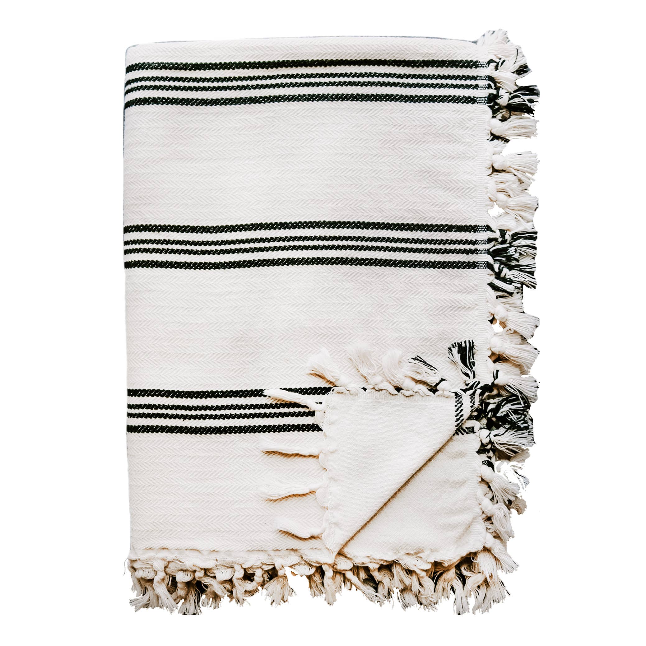 Sweet Water Decor - Henley Turkish Cotton Throw Blanket - Home Decor & Gifts
