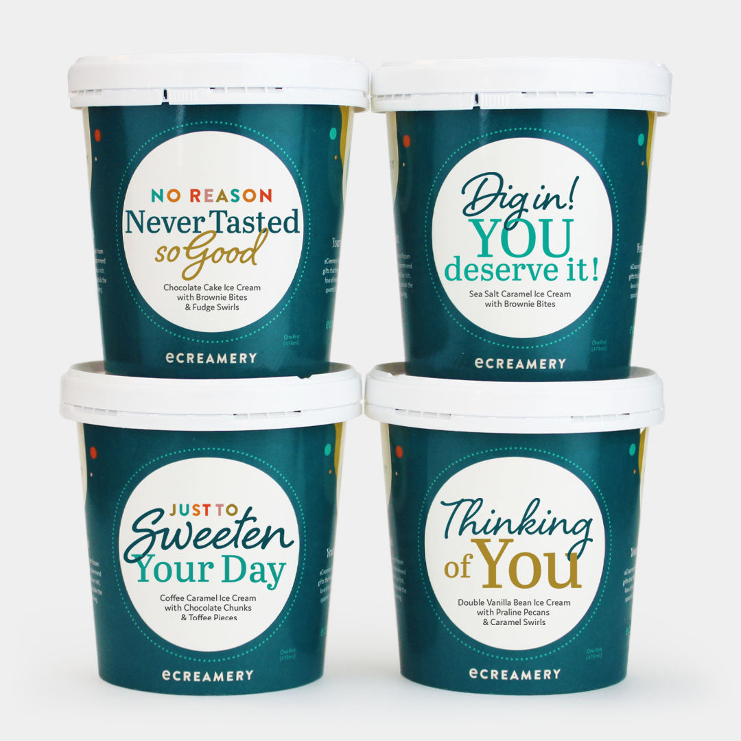 ECreamery Online - Just Because Ice Cream Gift - 4 Pints