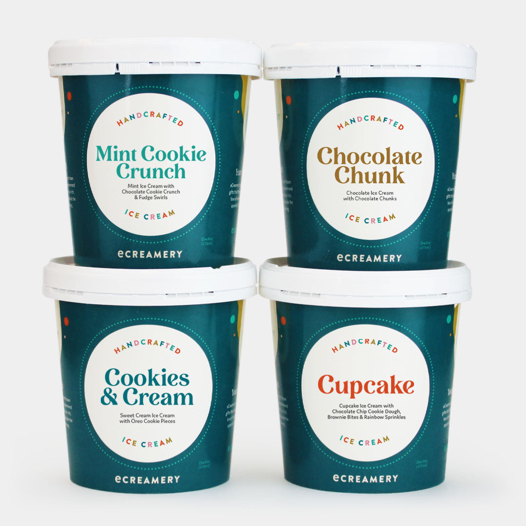 Ecreamery Online - Legendairy Ice Cream Gift - 4 Pints