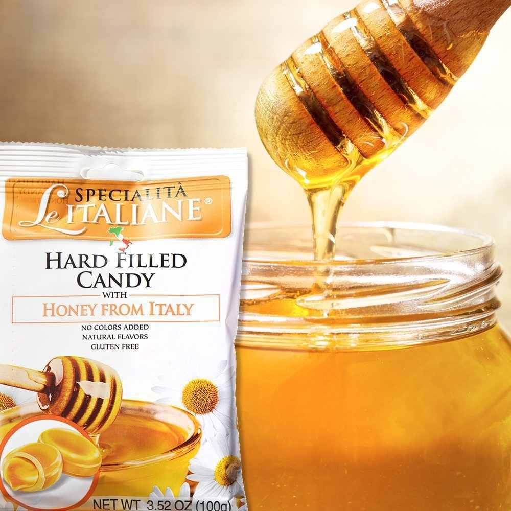 Le Specialità Italiane Candy with Honey, 3.52 oz. - Clearance