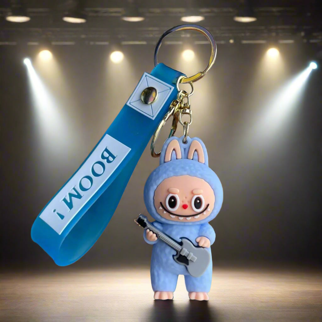 Labubu - Cute Silicone  Keychain Bag Pendant