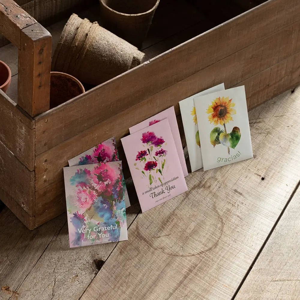 small flower seed packets Bentley Seed Company – A Small Token – Thank You
