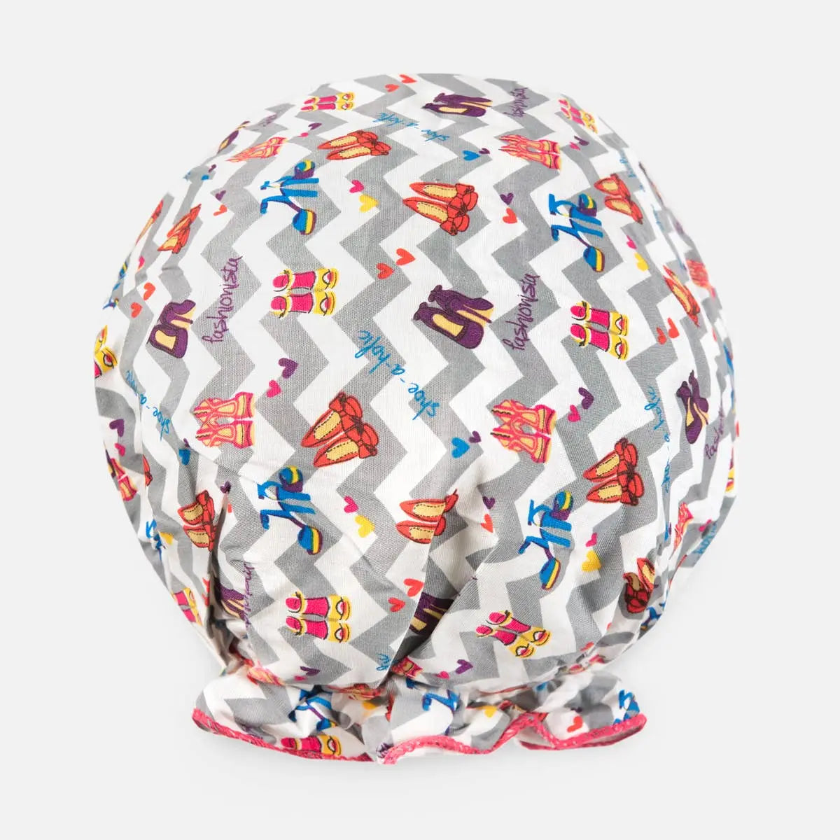 Fashionable Bouffant Shower Cap - Waterproof Hair Protection