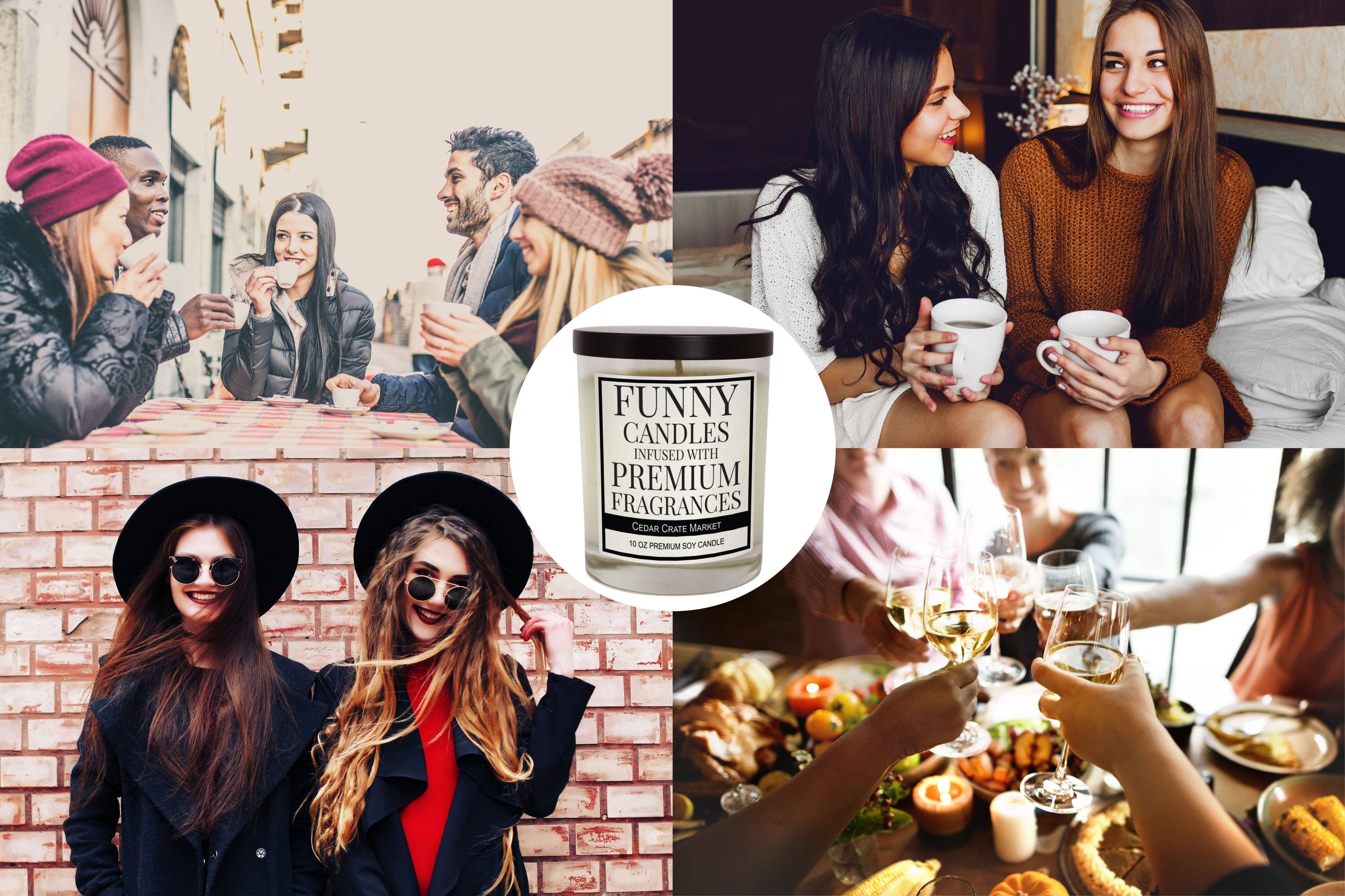 Cedar Crate Market - Finally Retired Smells Like Freedom Soy Candle