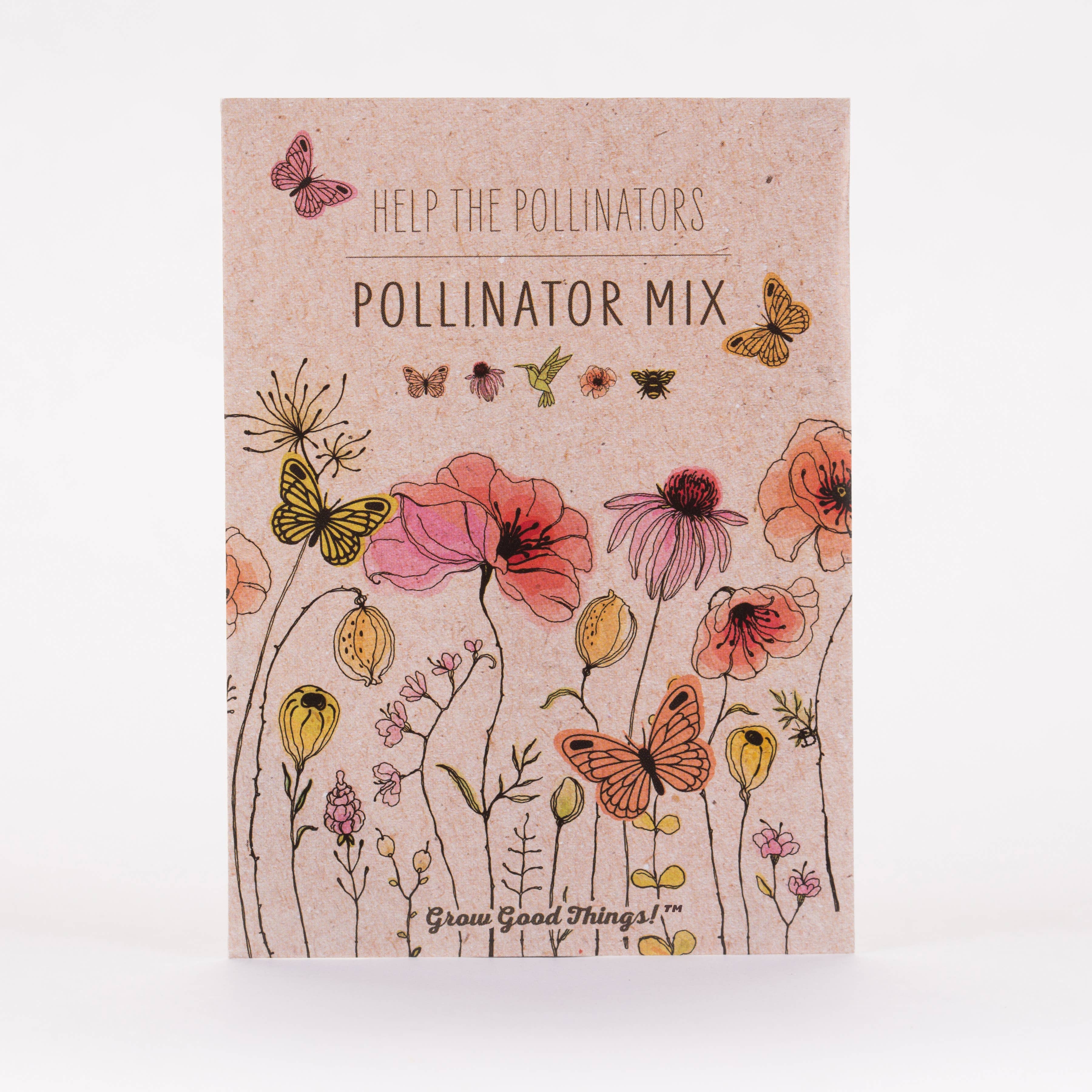 Bentley Seed Co. - Pollinator Butterfly - Wildflower Mix Seed Packets