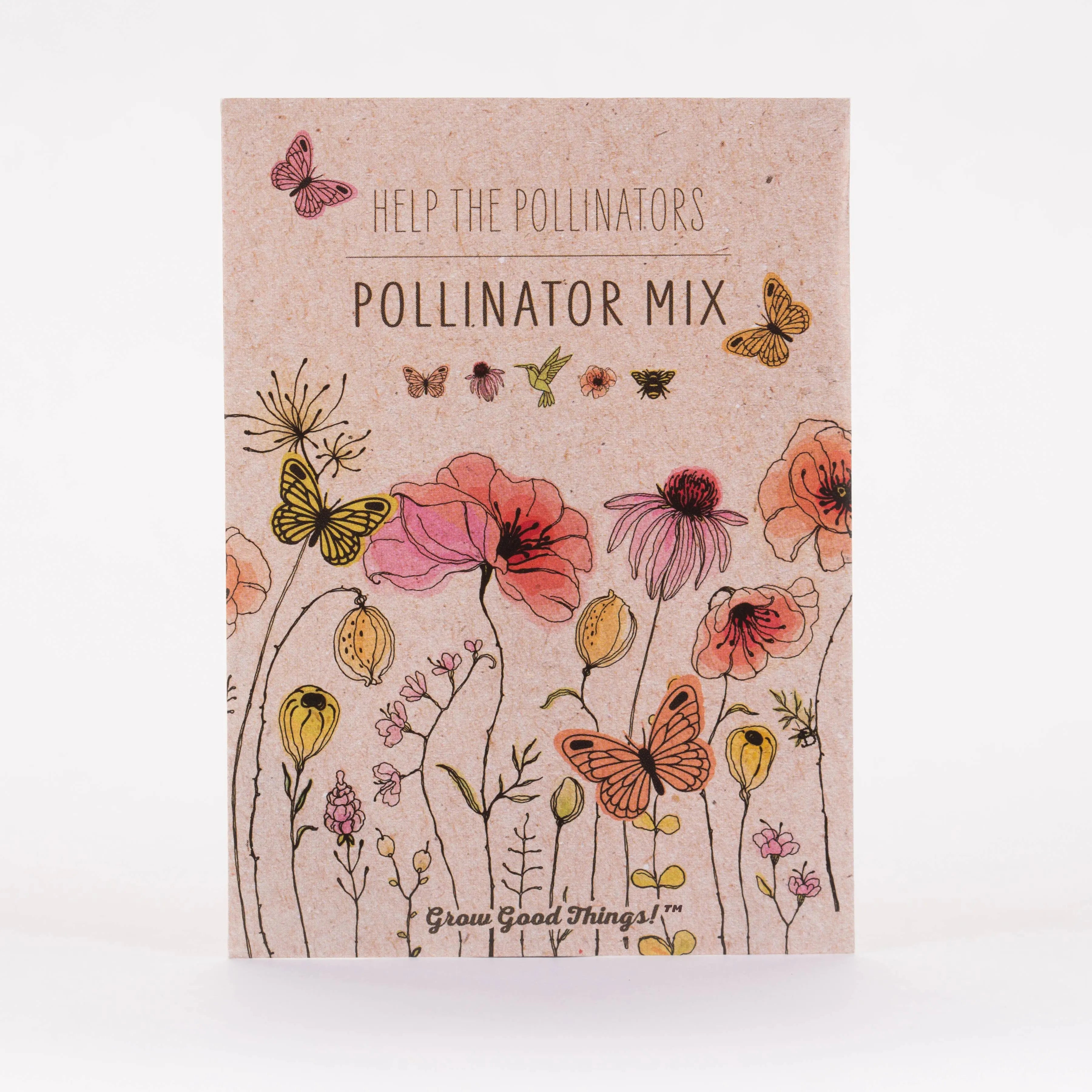 butterfly flower seed packets Pollinator Butterfly