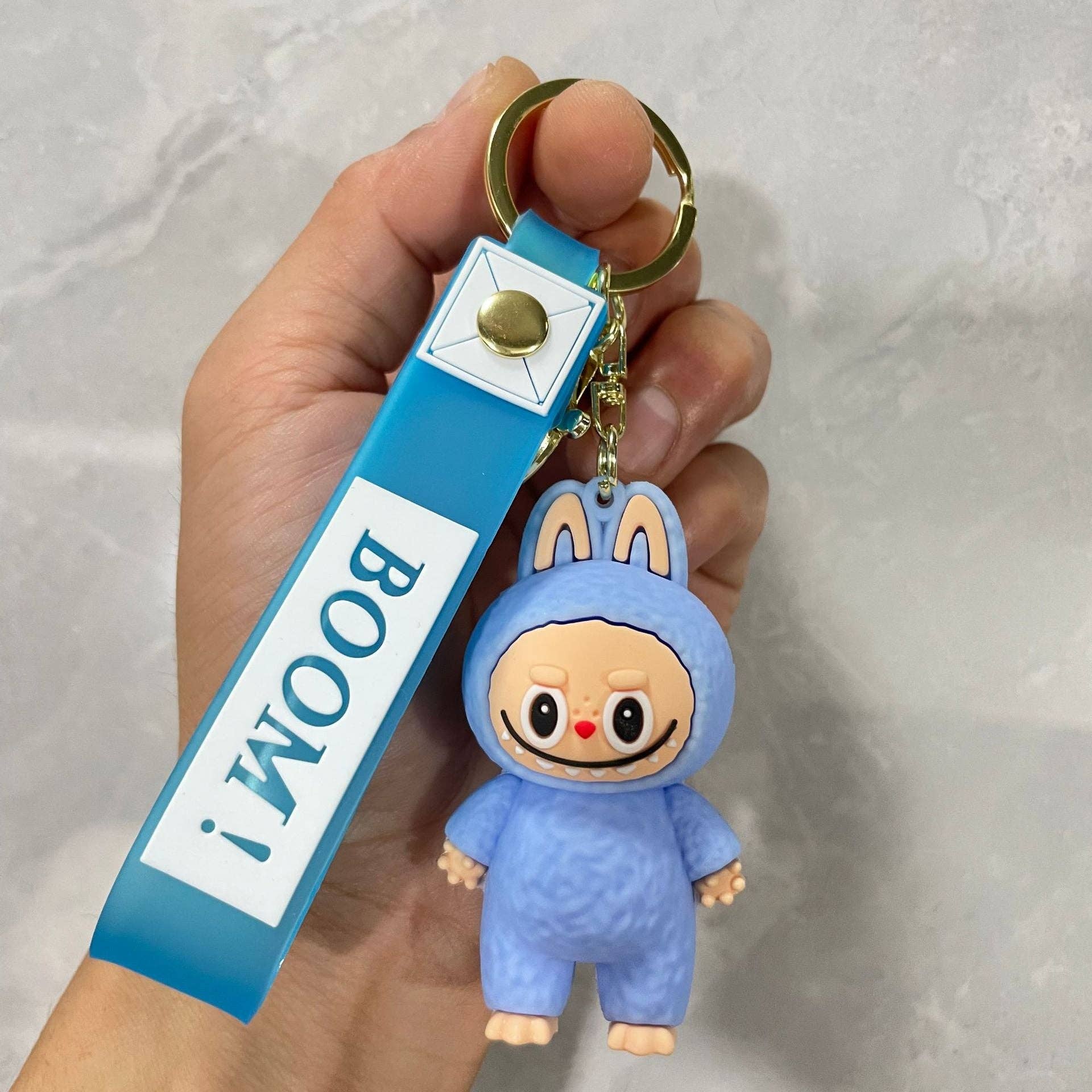 Labubu - Cute Silicone  Keychain Bag Pendant