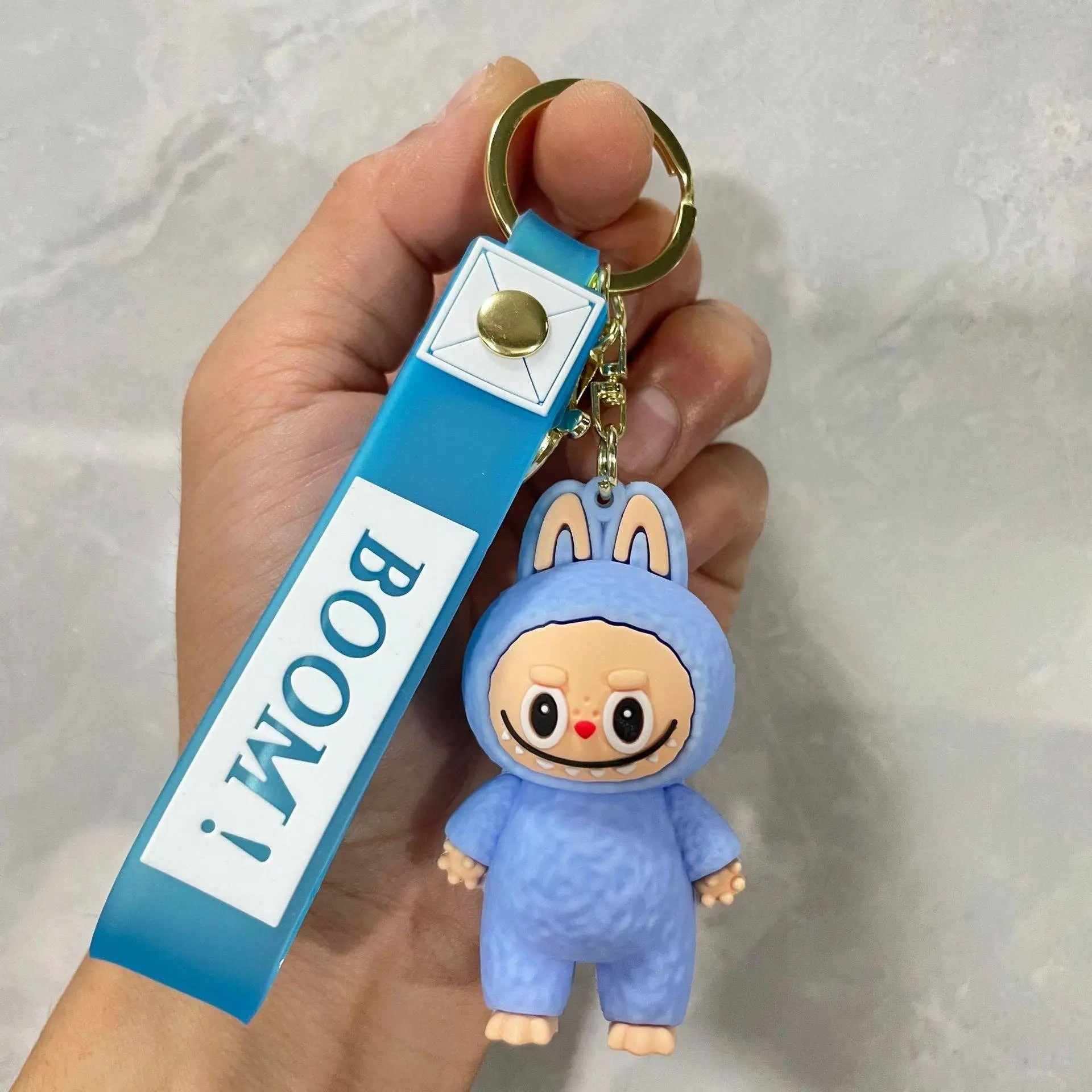 Labubu - Cute Silicone  Keychain Bag Pendant