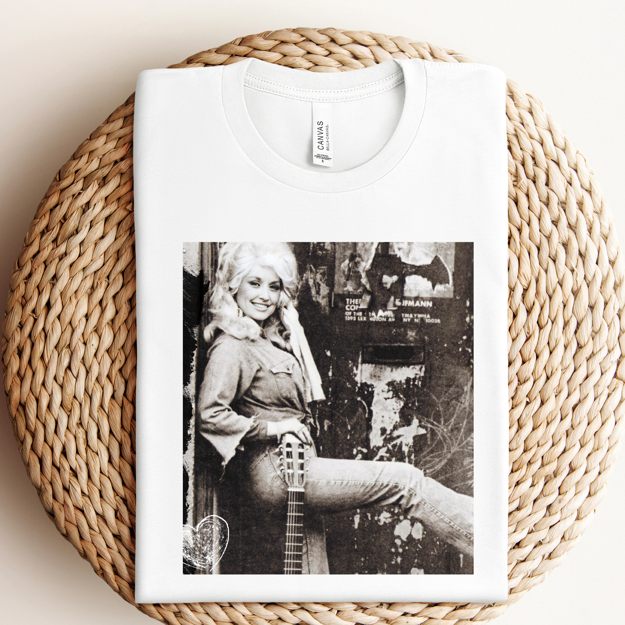 Dolly Parton Miss Dolly Graphic Tee - Willow Poppy Premium Apparel