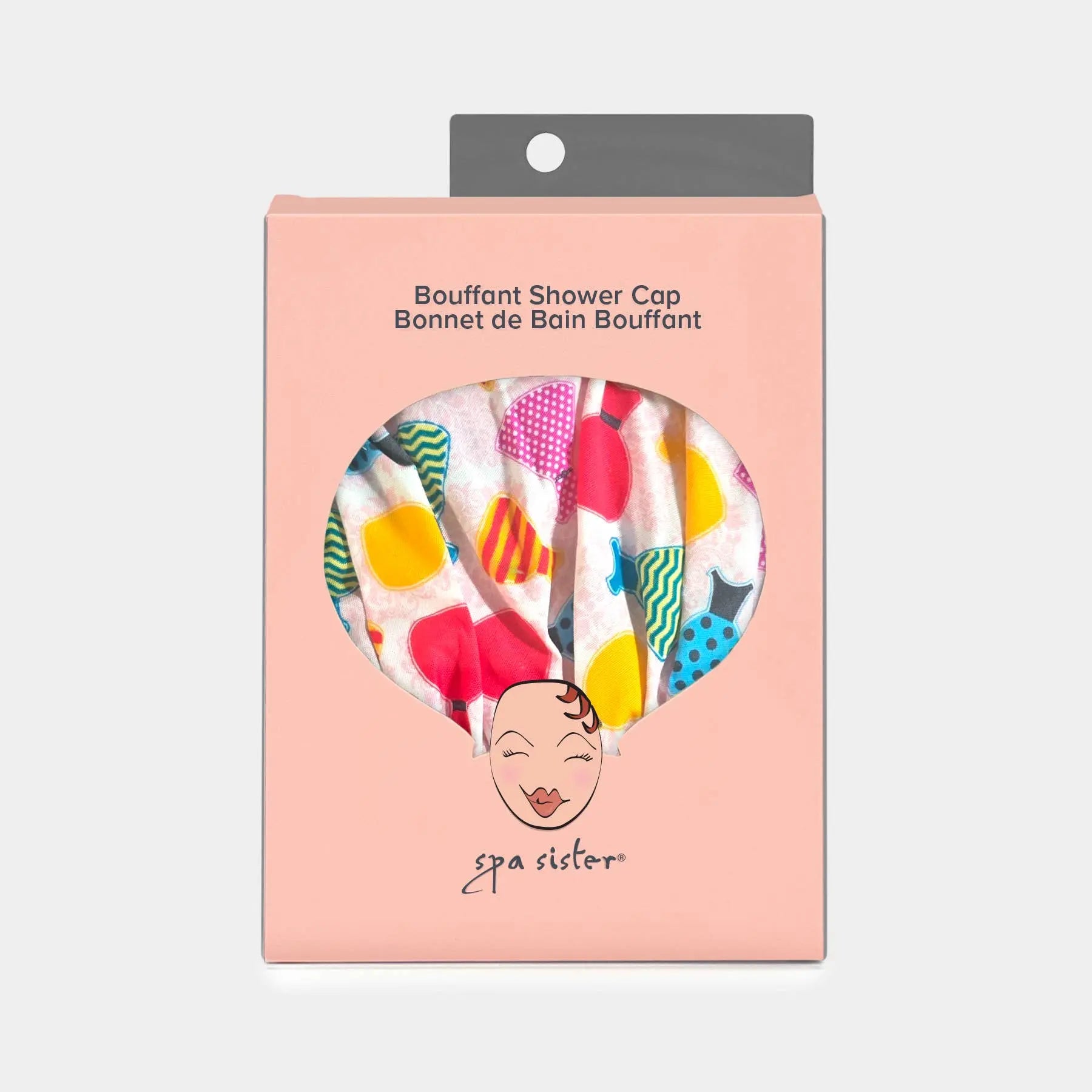 Fashionable Bouffant Shower Cap - Waterproof Hair Protection