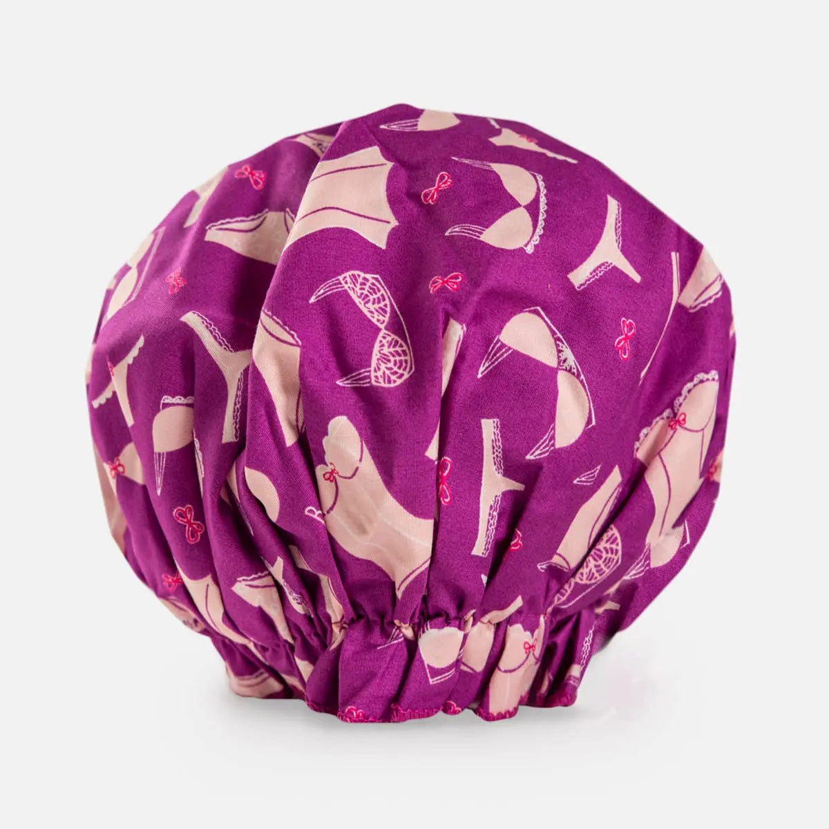 Fashionable Bouffant Shower Cap - Waterproof Hair Protection