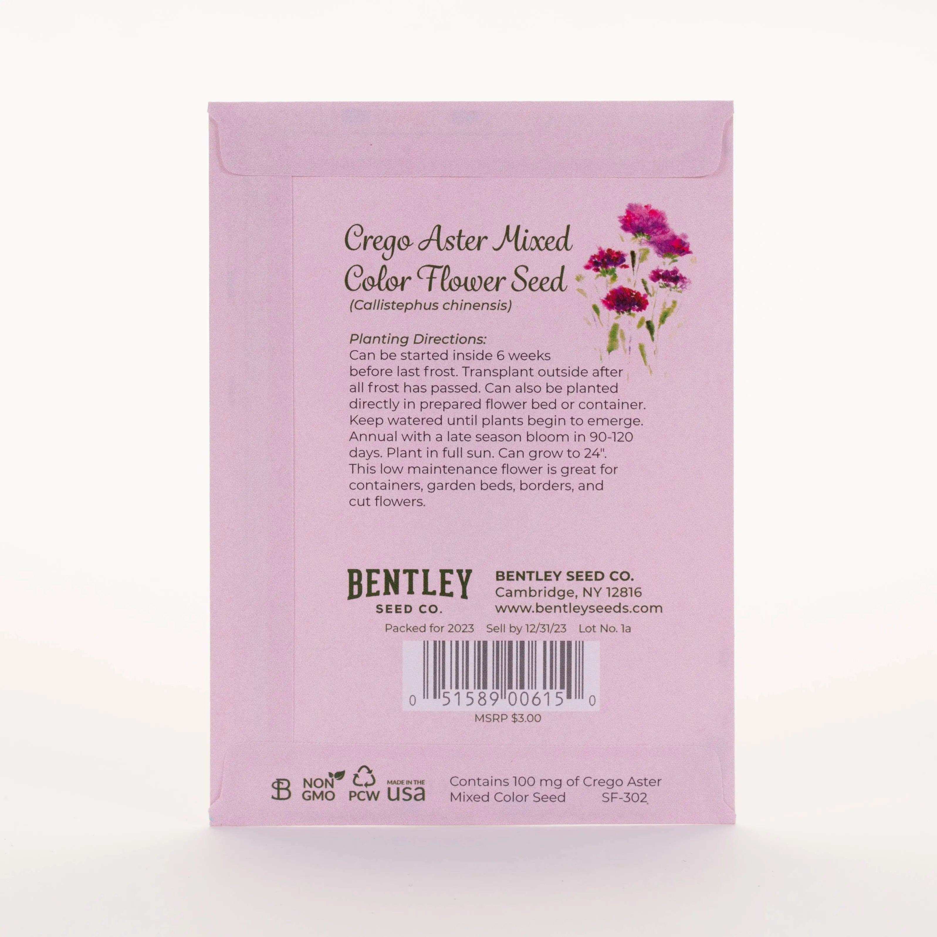 small flower seed packets Bentley Seed Company – A Small Token – Thank You