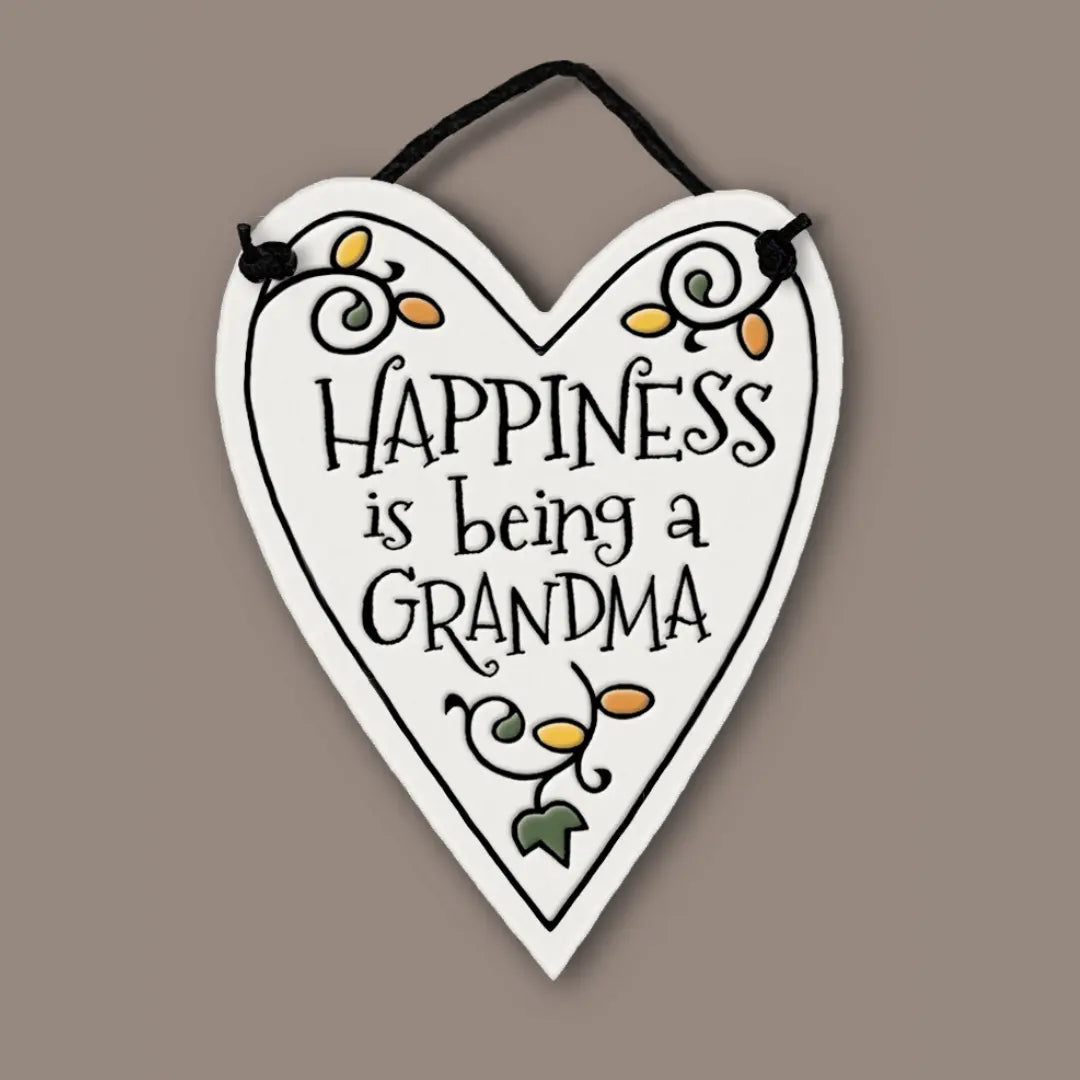 Macone Clay / Spooner Creek -  Happiness Being Grandma Decor