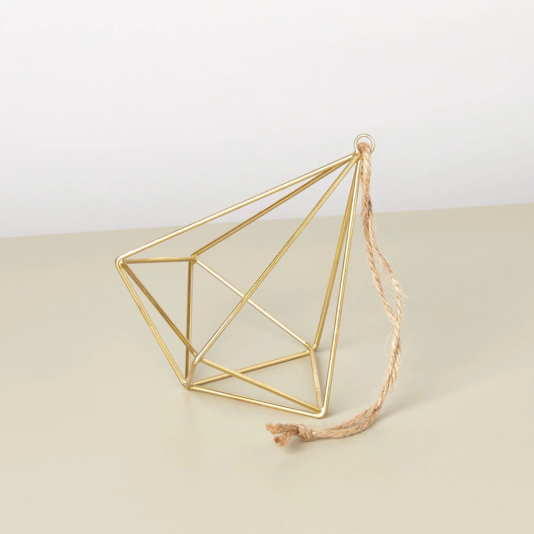 Air Plant Display Hanger - Brass