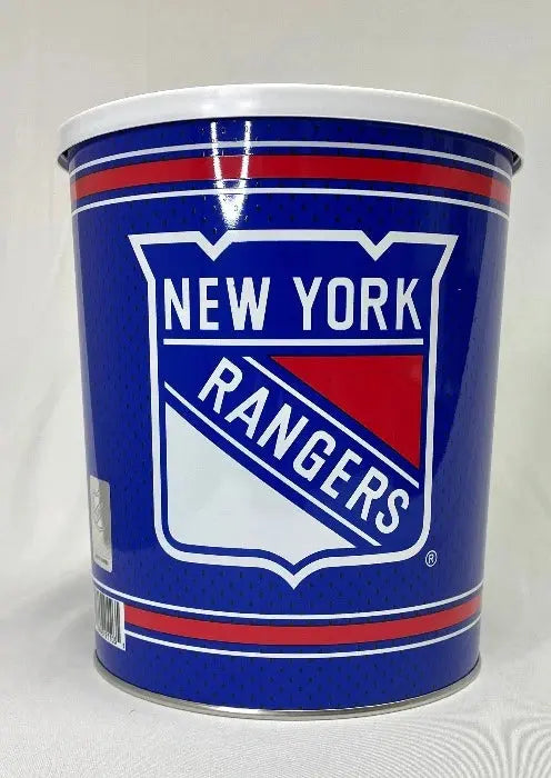 New York Rangers Gift Tin Basket - Officially Licensed NHL from WinCraft