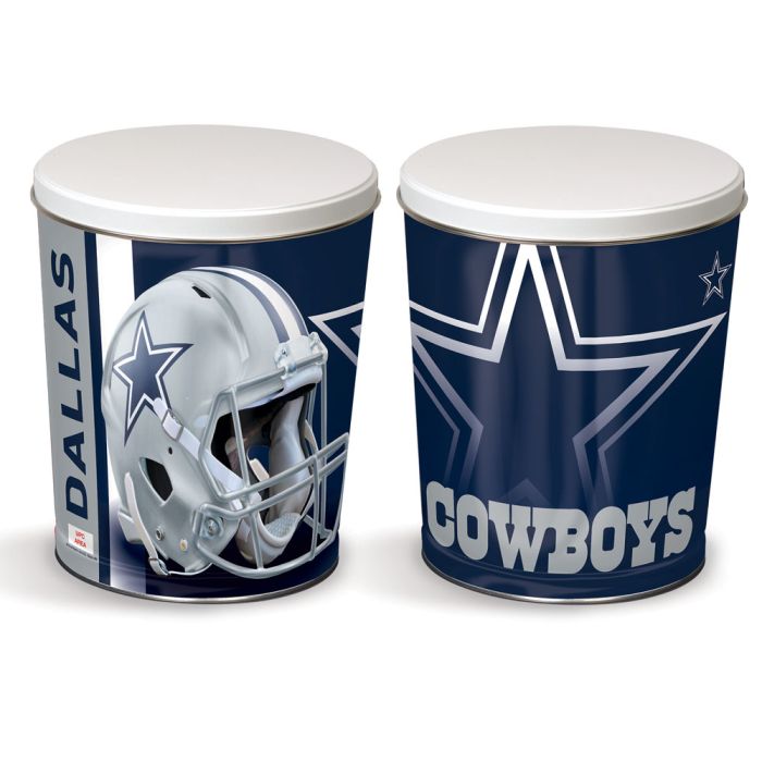 Dallas Cowboys 3 Gallon Gift Tin