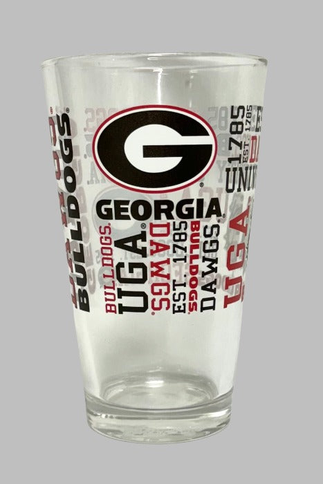 Georgia Bulldogs Spirit  Pint Glass