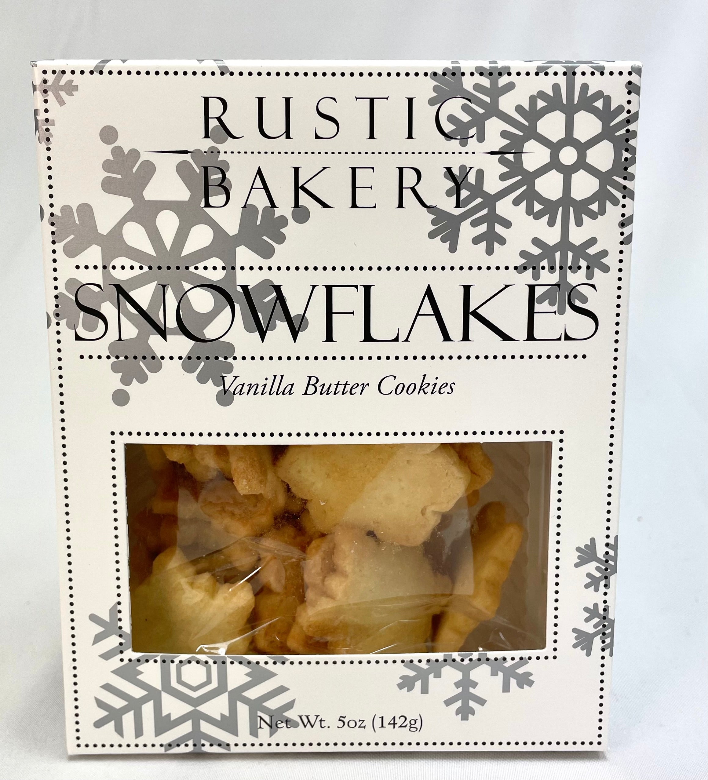 Rustic Bakery - Snowflakes Vanilla Cookies