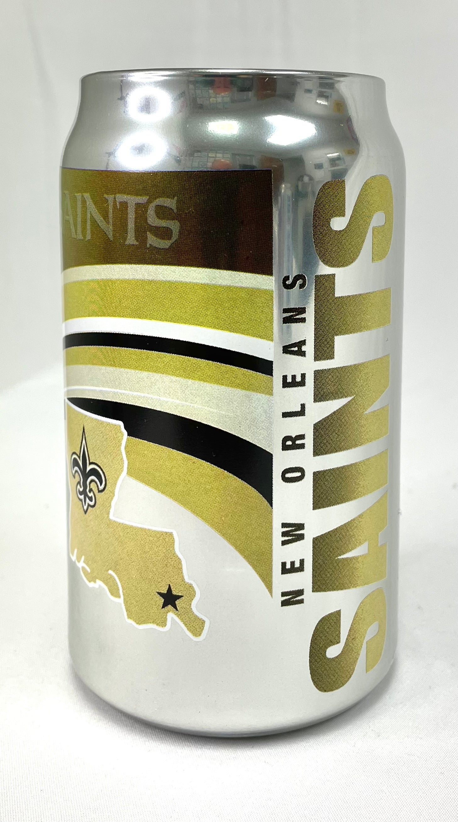 New Orleans Saints Beer Can - Closeout Item