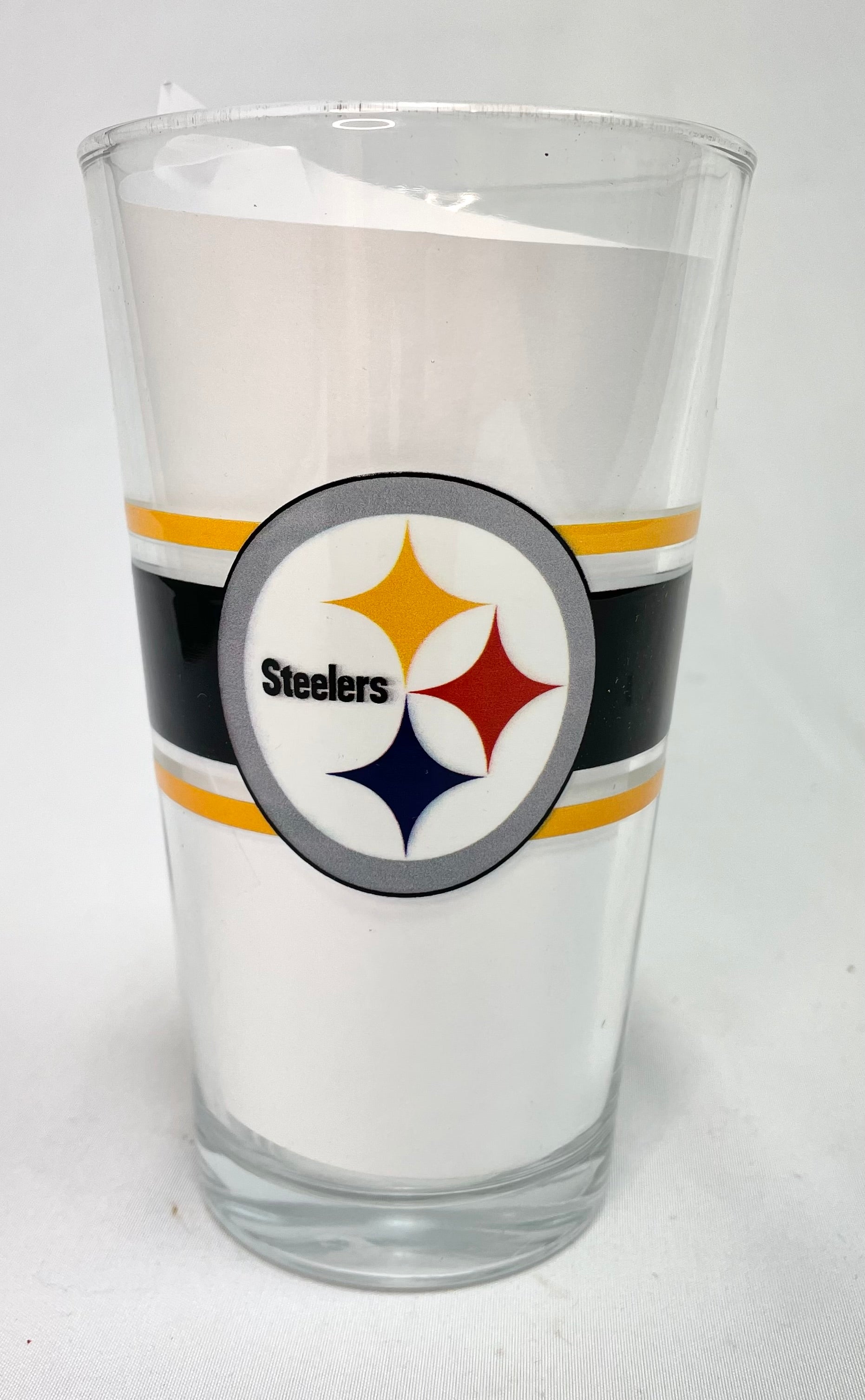Pittsburgh Steelers Mid Stripe Pint Glass