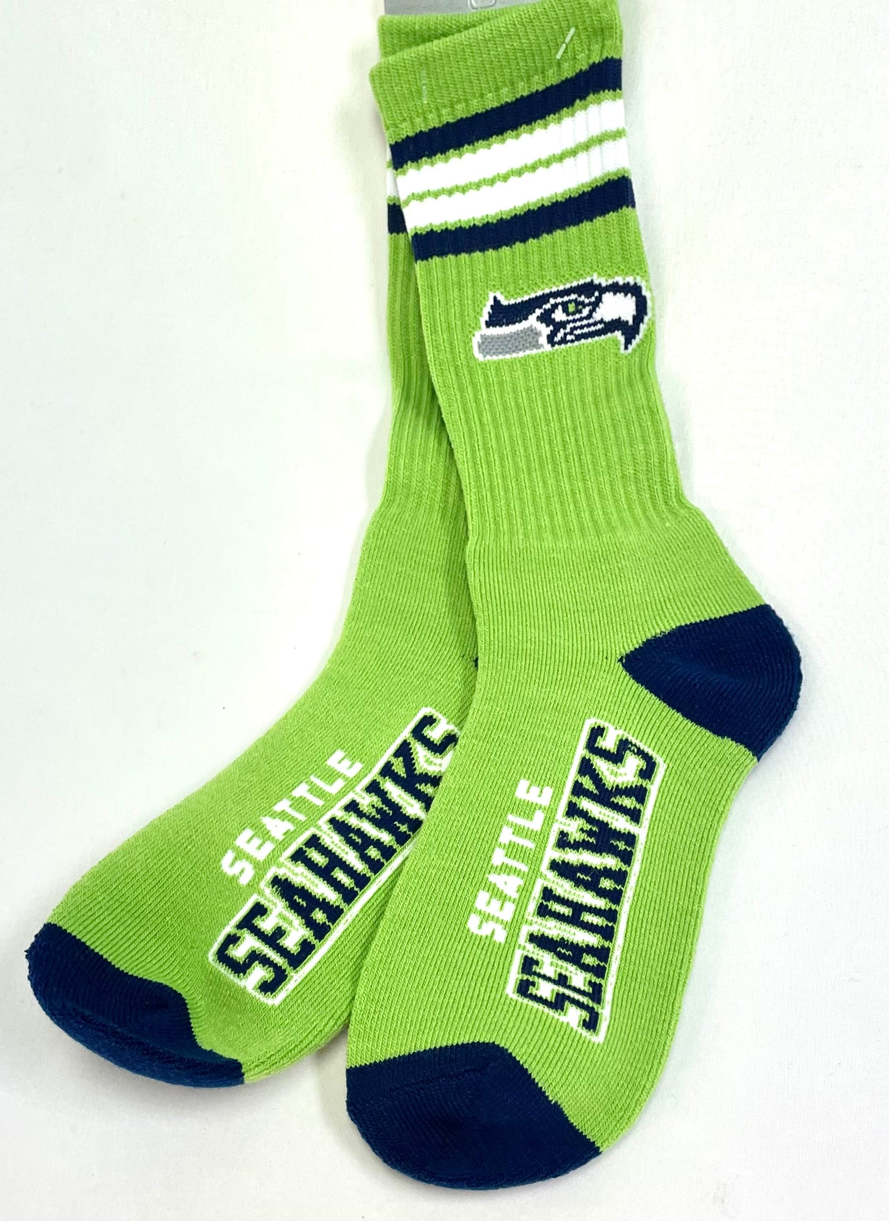 Seattle Seahawks 4 Deuce Large Socks