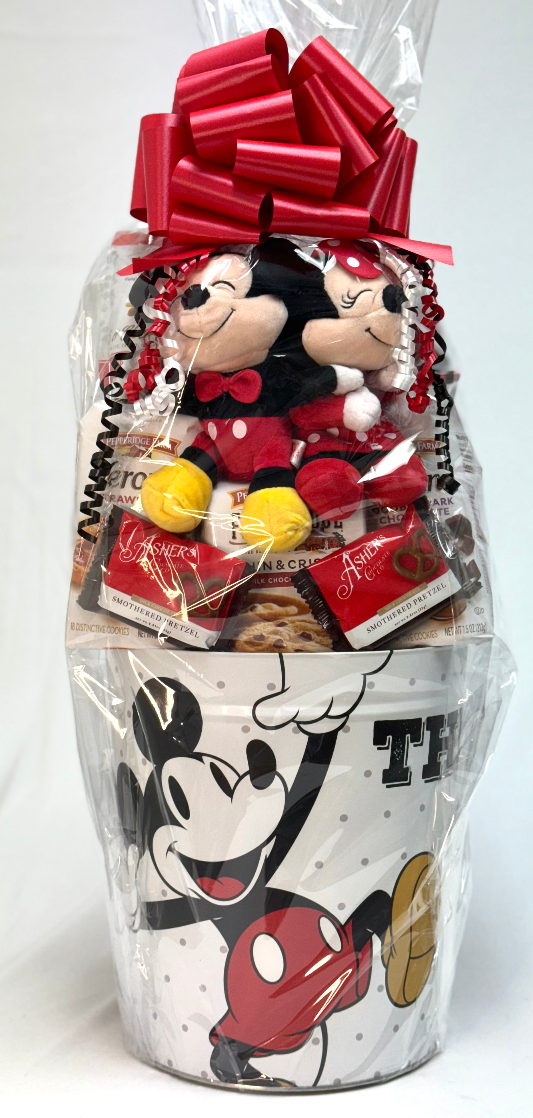 Mickey and Minnie Large Gift Basket