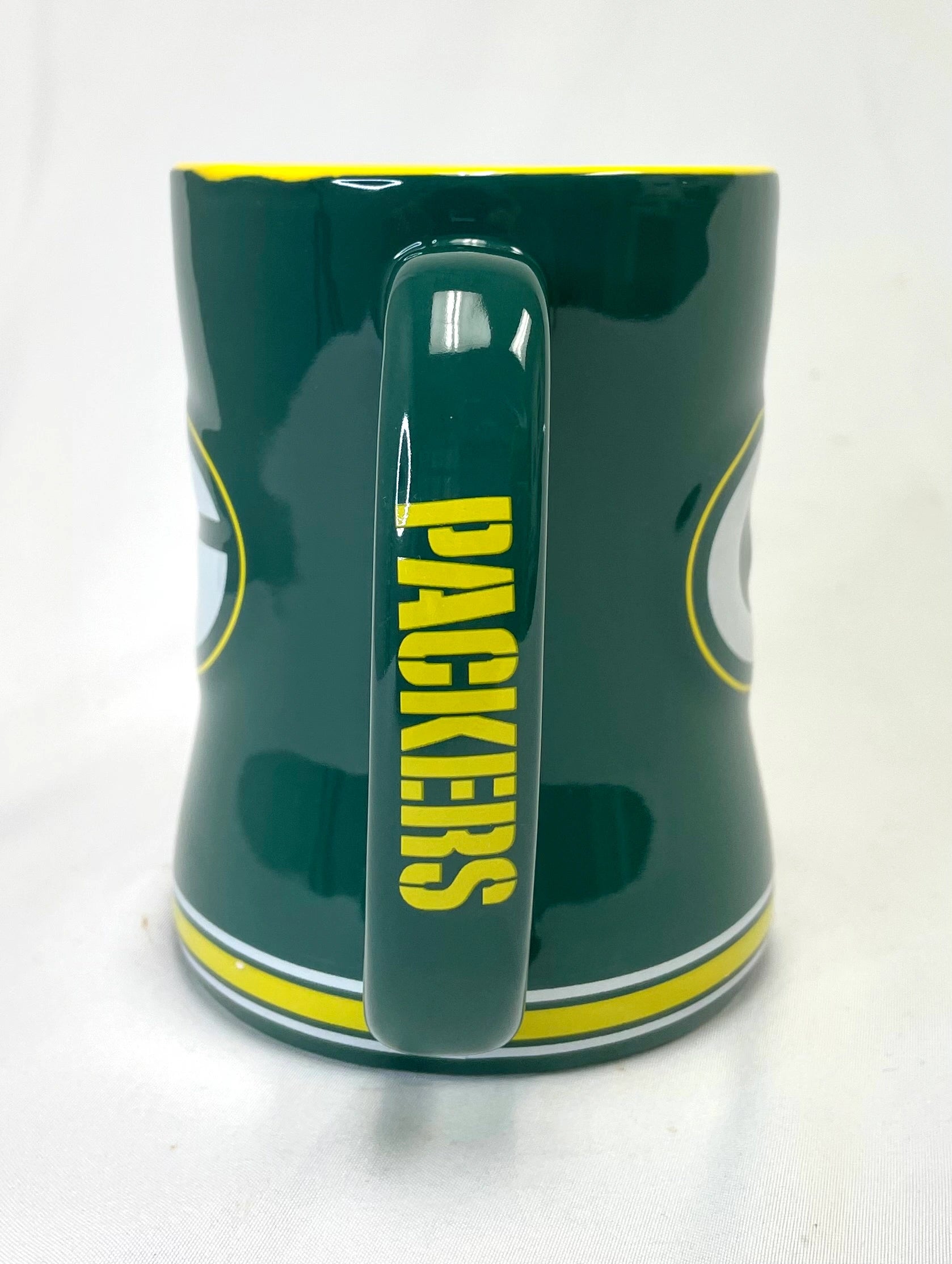 Green Bay Packers 14oz Relief Mug - Officially Licensed