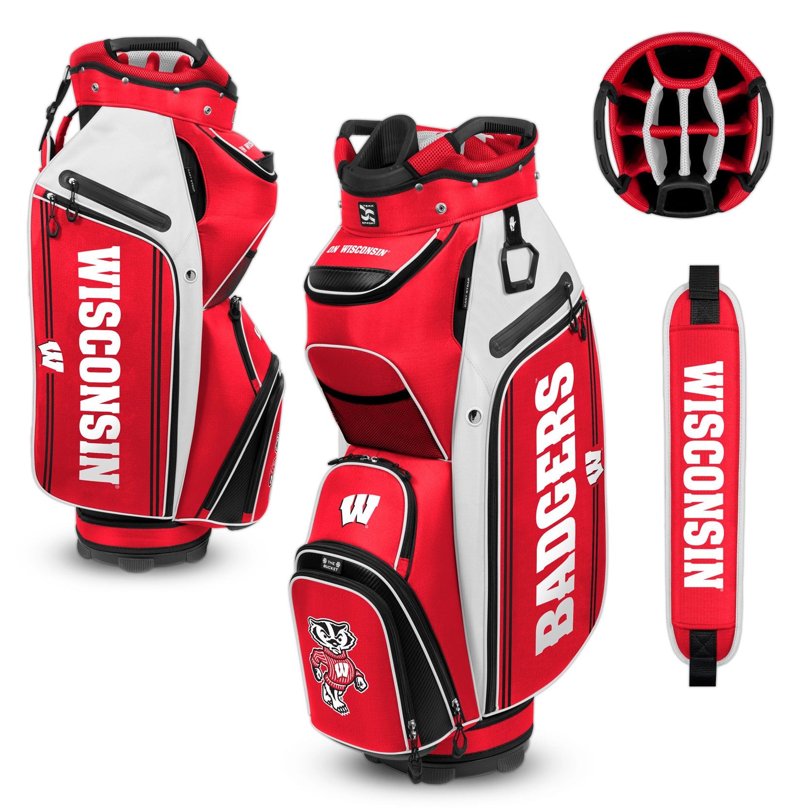 Wisconsin Badgers Cooler Golf Bag